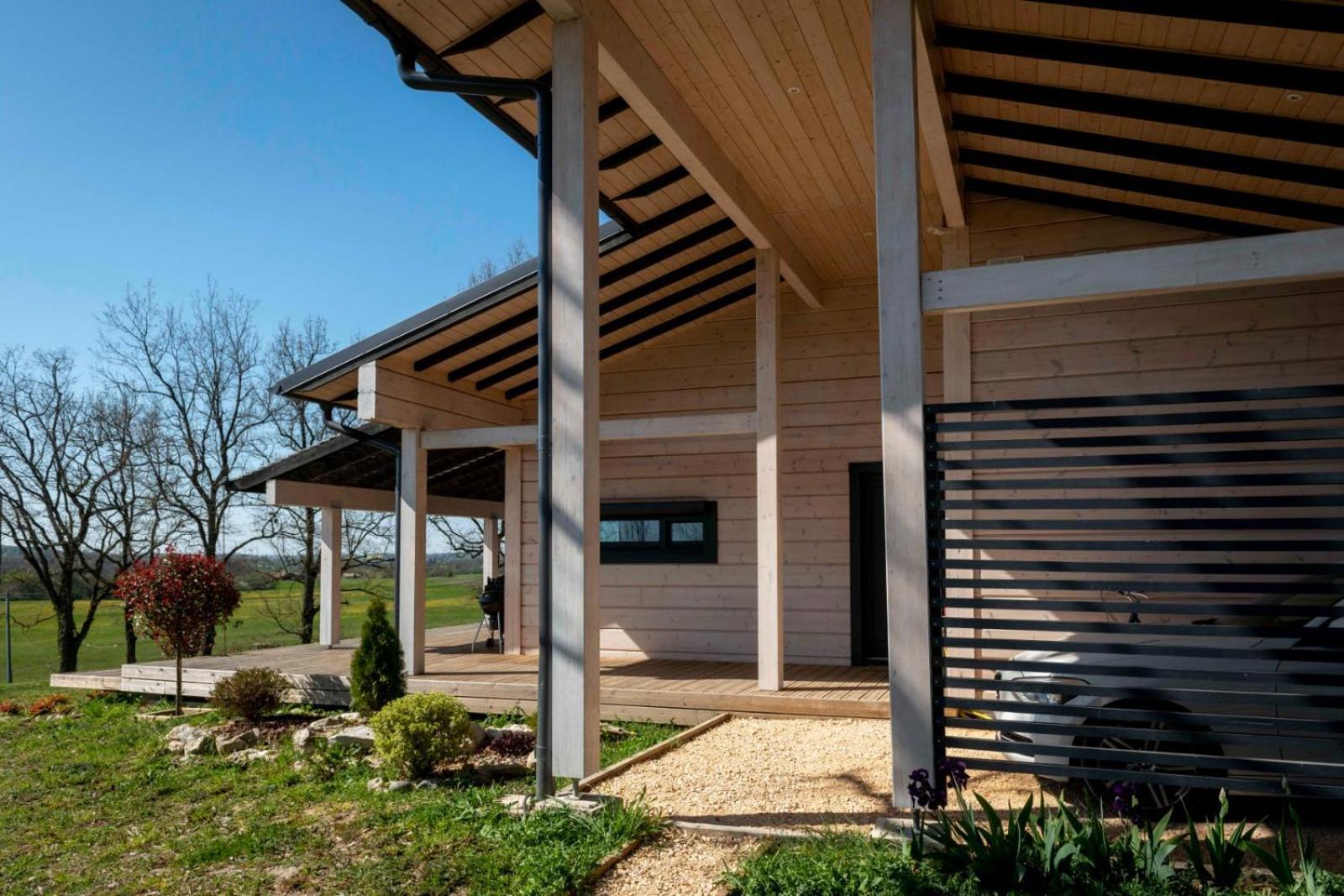 Maison Ecologique De Qualite Superieure Monflanquin Ngoại thất bức ảnh